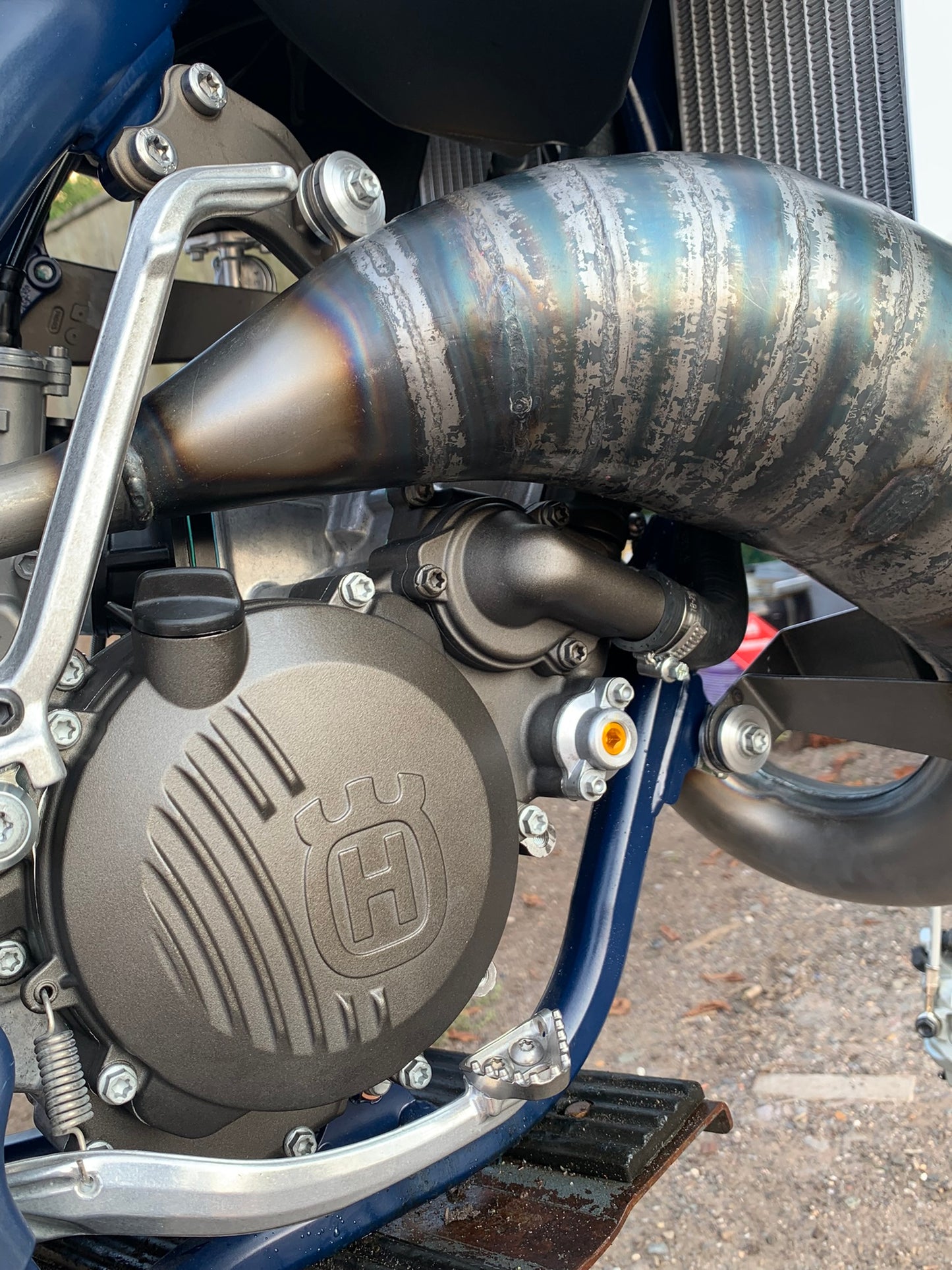 KTM 125 Doma full cone exhaust system 19>