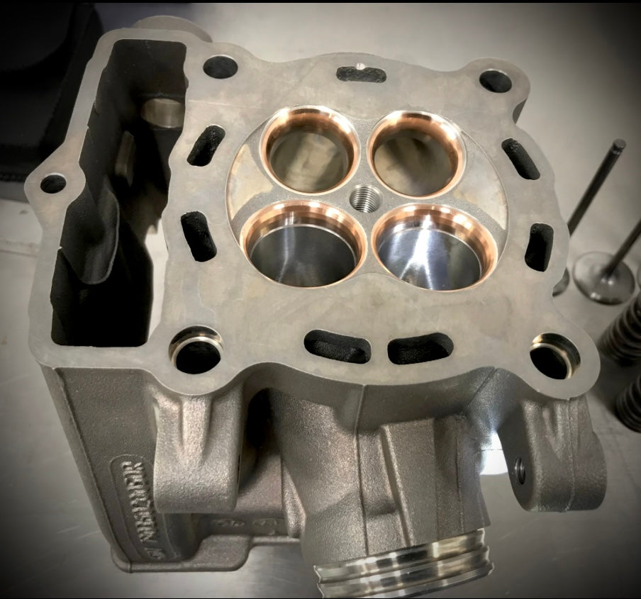 4 Stroke head porting