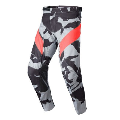 2023 Alpinestars RACER TACTICAL CAST GREY CAMO MARS RED Motocross Gear