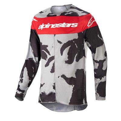 2023 Alpinestars RACER TACTICAL CAST GREY CAMO MARS RED Motocross Gear