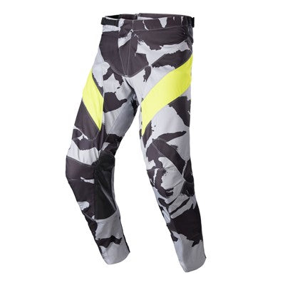 2023 Alpinestars RACER TACTICAL CAST GREY CAMO YELLOW FLUO Motocross Gear