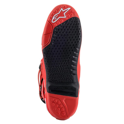 Alpinestars tech 10 boots (solid red)