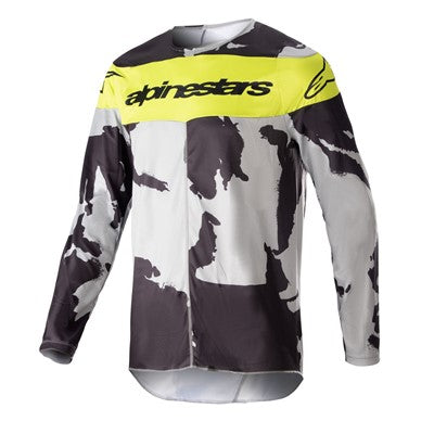2023 Alpinestars RACER TACTICAL CAST GREY CAMO YELLOW FLUO Motocross Gear